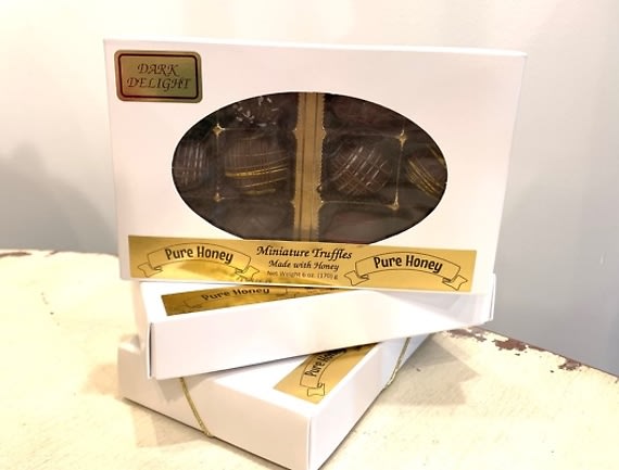 Queen Bee Truffles - 12 count Flower Bouquet