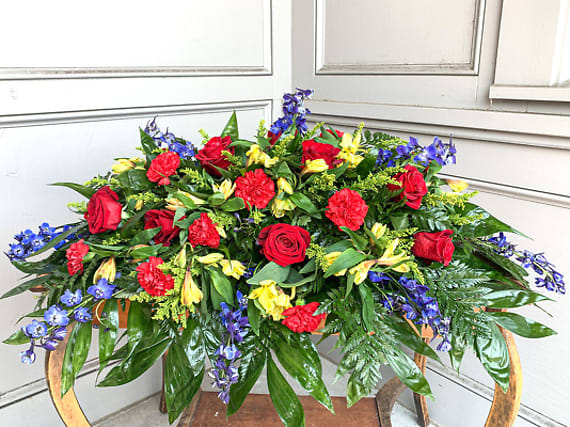 Casket Spray 209 Flower Bouquet