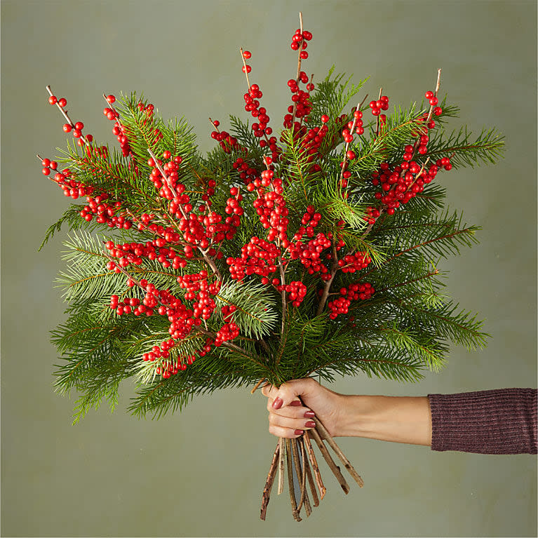 Brisk Berry Pine Bouquet