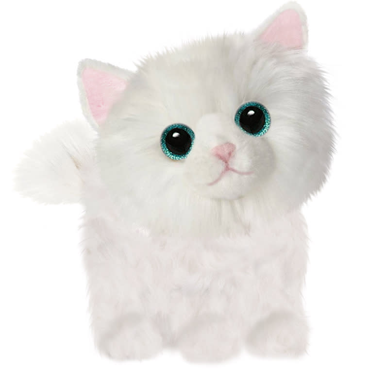 Small White Kitty Cat Plush