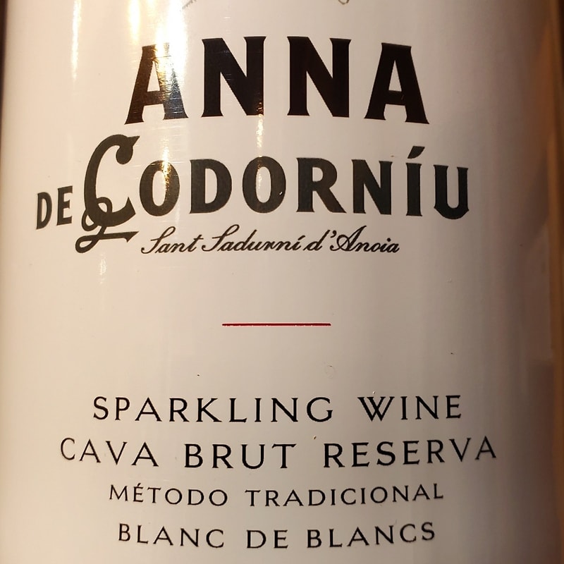 Anna de Codorniu, Cava Brut Reserve, Blanc D Blanc Flower Bouquet
