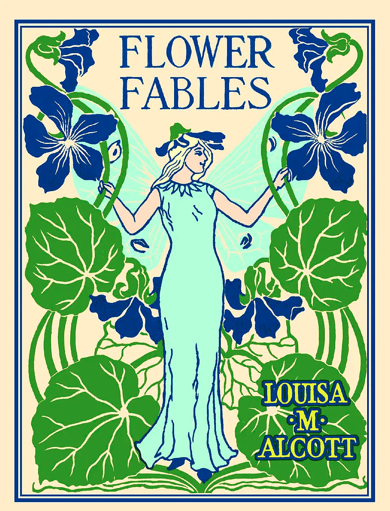 Book: Flower Fables, Louisa M. Alcott Flower Bouquet