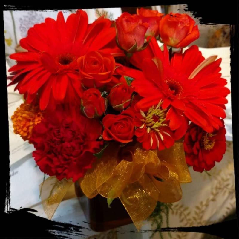 Now it's Fall - I Love it All! Flower Bouquet