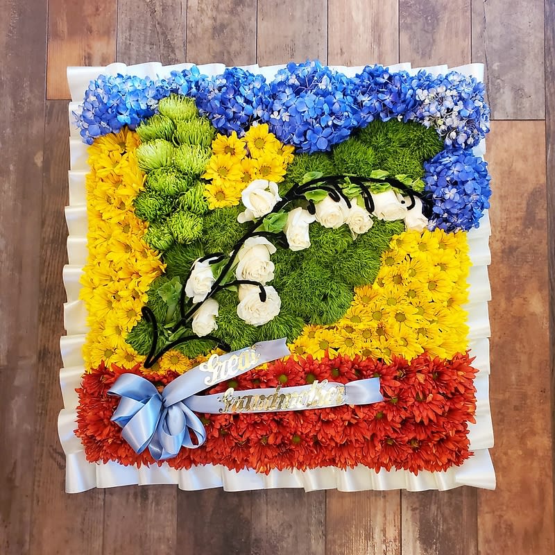 Lily of the Valley Floral Sketch Board