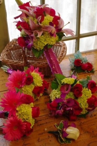 The Magenta Collection Flower Bouquet