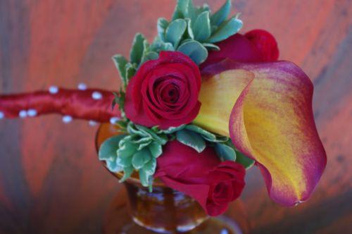 Autumnal Junior Bridesmaid Flower Bouquet