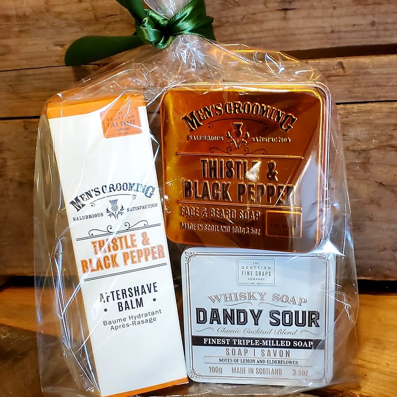 Men's Grooming Gift Bag Flower Bouquet