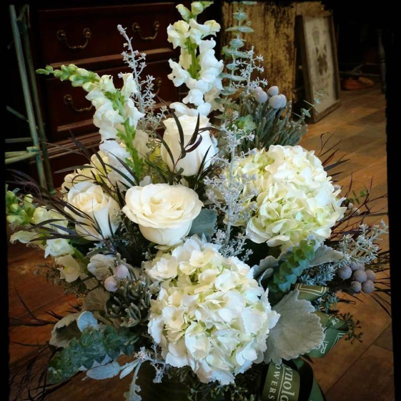 Winter Snow Flower Bouquet