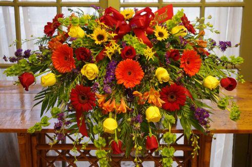 Springburst Casket Cover