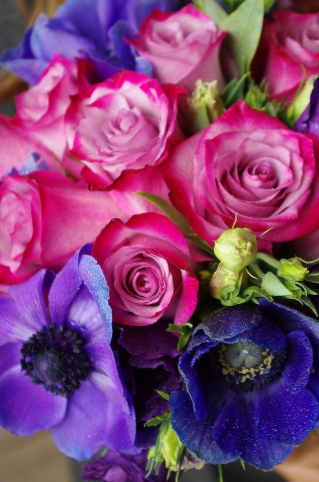 Jill Purple Flash Flower Bouquet