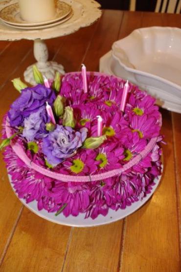 PURPLE PASSION CAKE Flower Bouquet