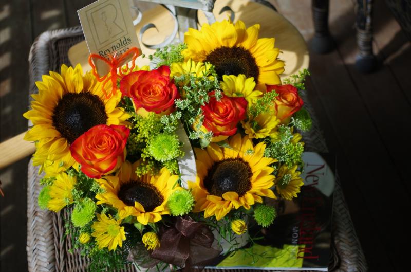 Celebrate Fall Centerpiece Flower Bouquet