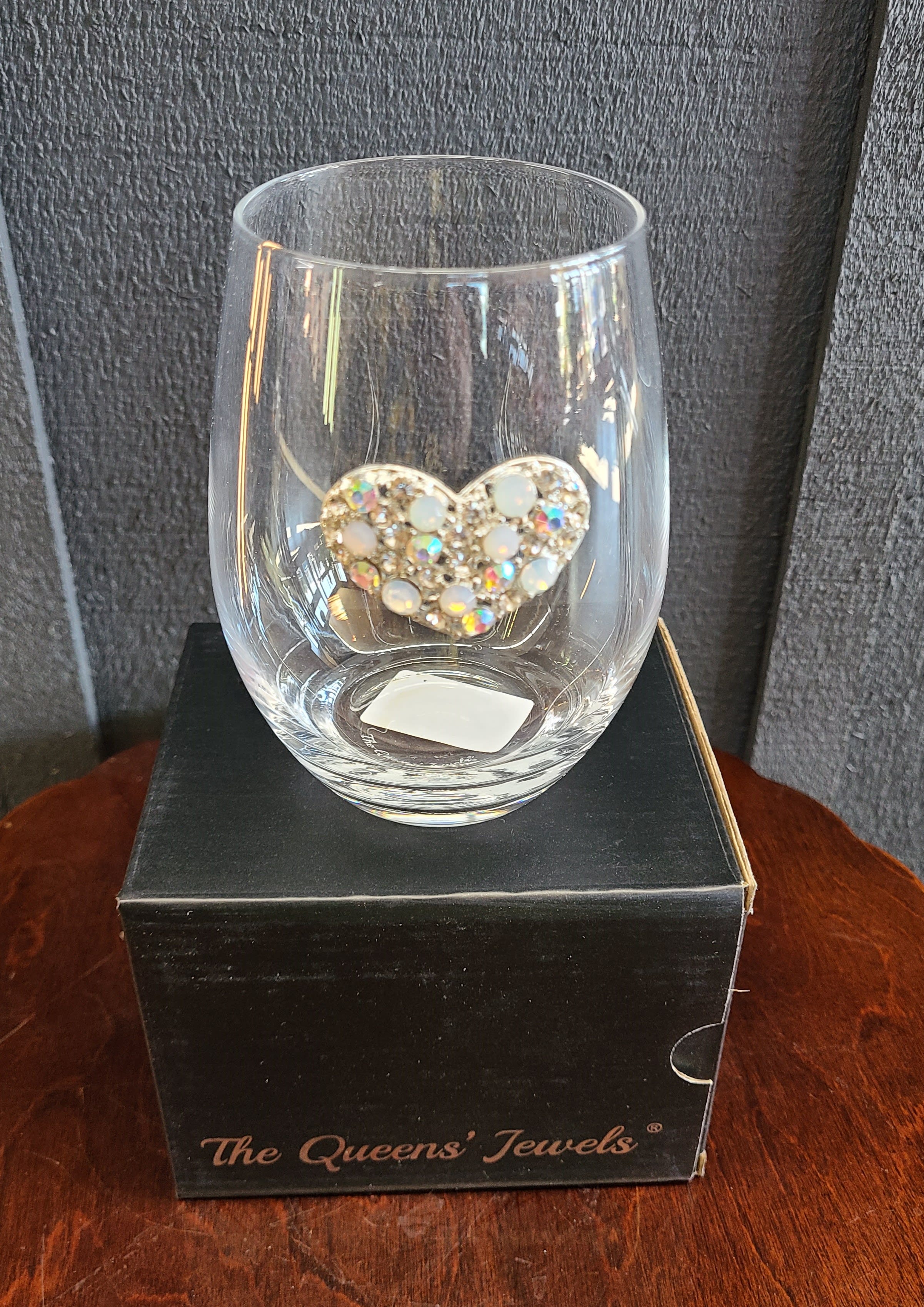 Queen's Jewels Crystal Heart Flower Bouquet