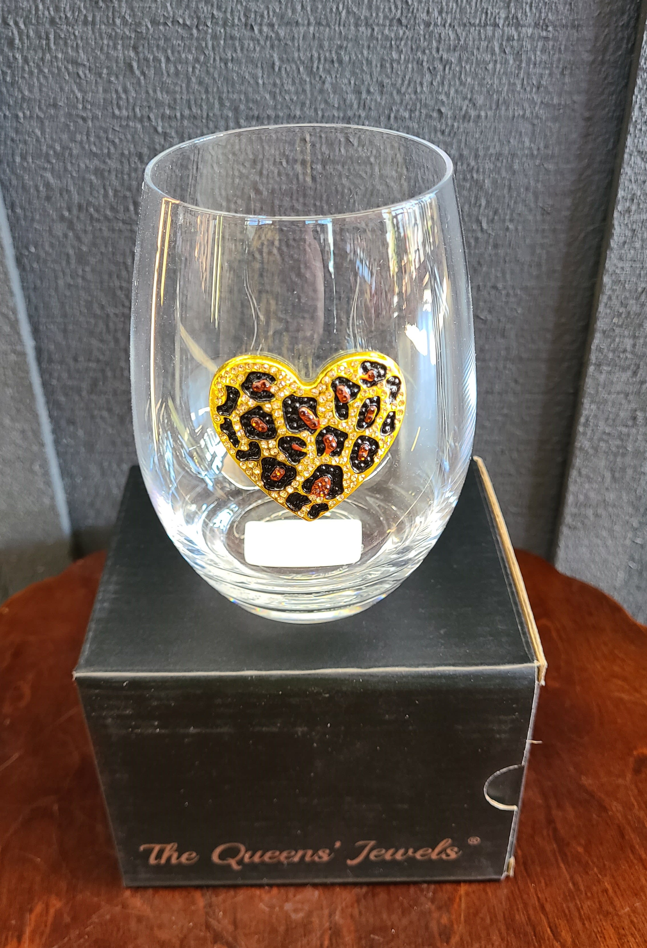 Queen's Jewels Cheetah Heart  Flower Bouquet
