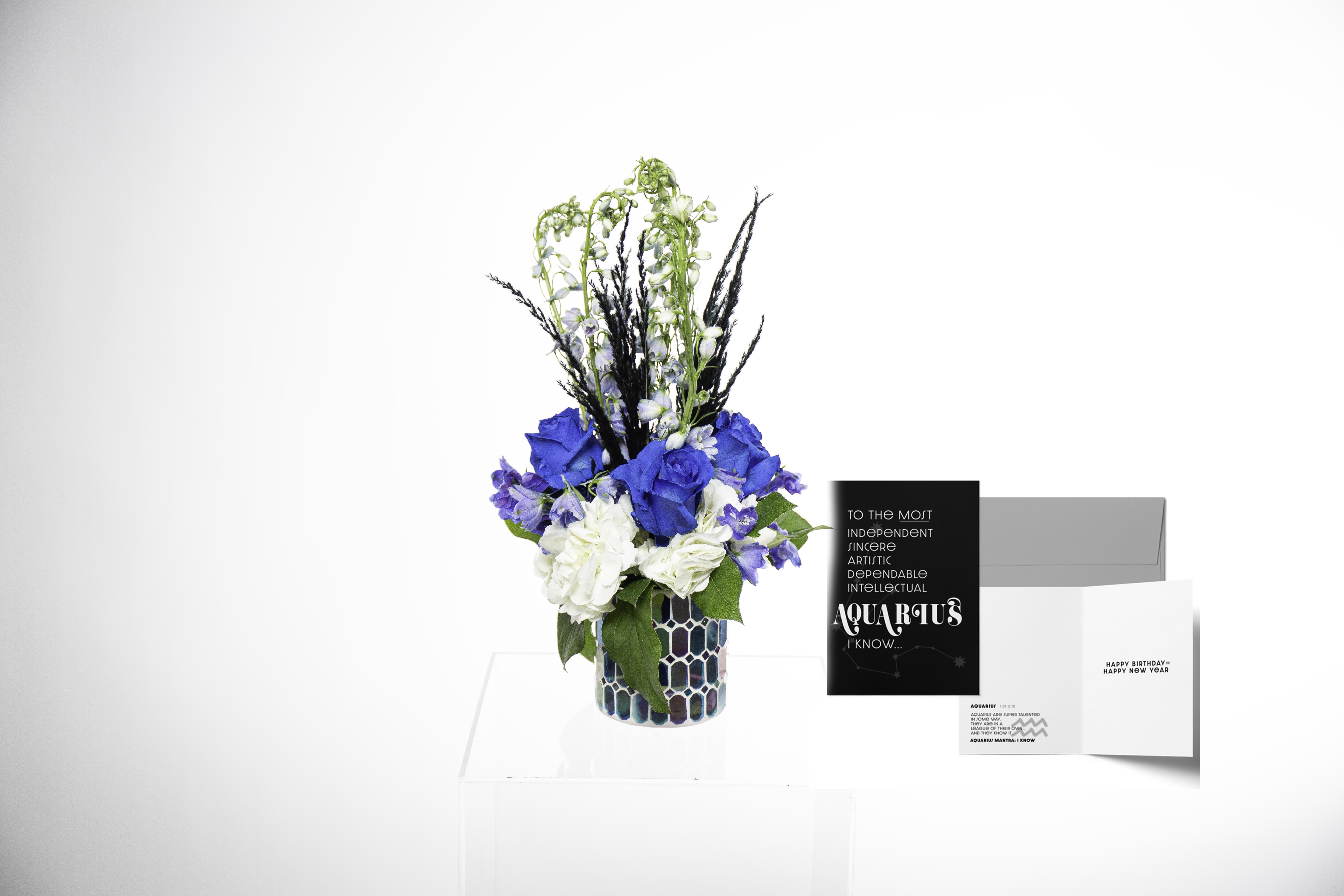 Aquarius Flower Bouquet