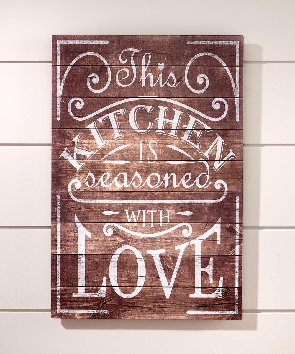 Kitchen Wall Plaque