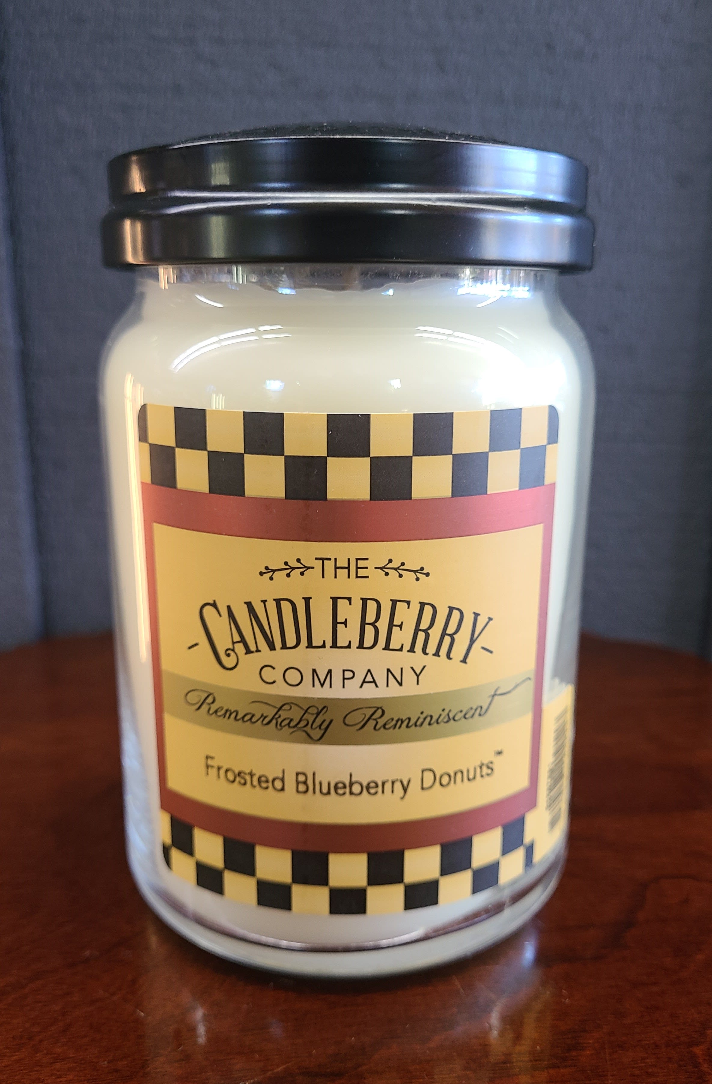 Candleberry Frosted Blueberry Donuts Flower Bouquet