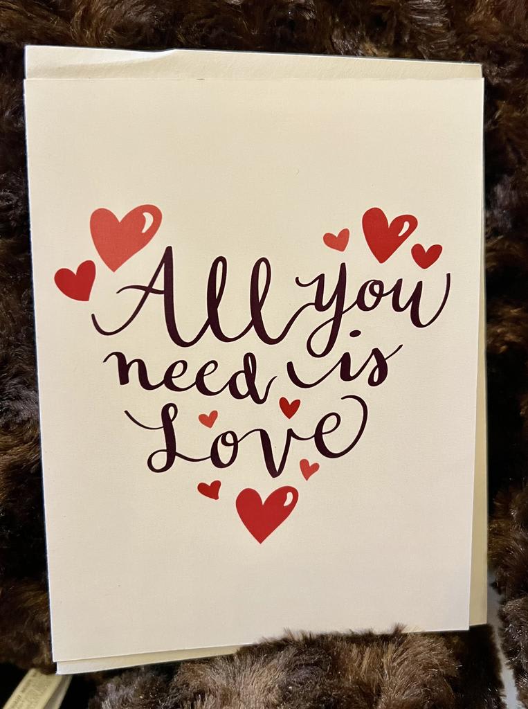 All You Need Is Love