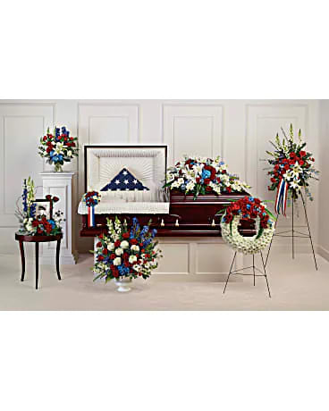 Distinguished Service Collection Flower Bouquet