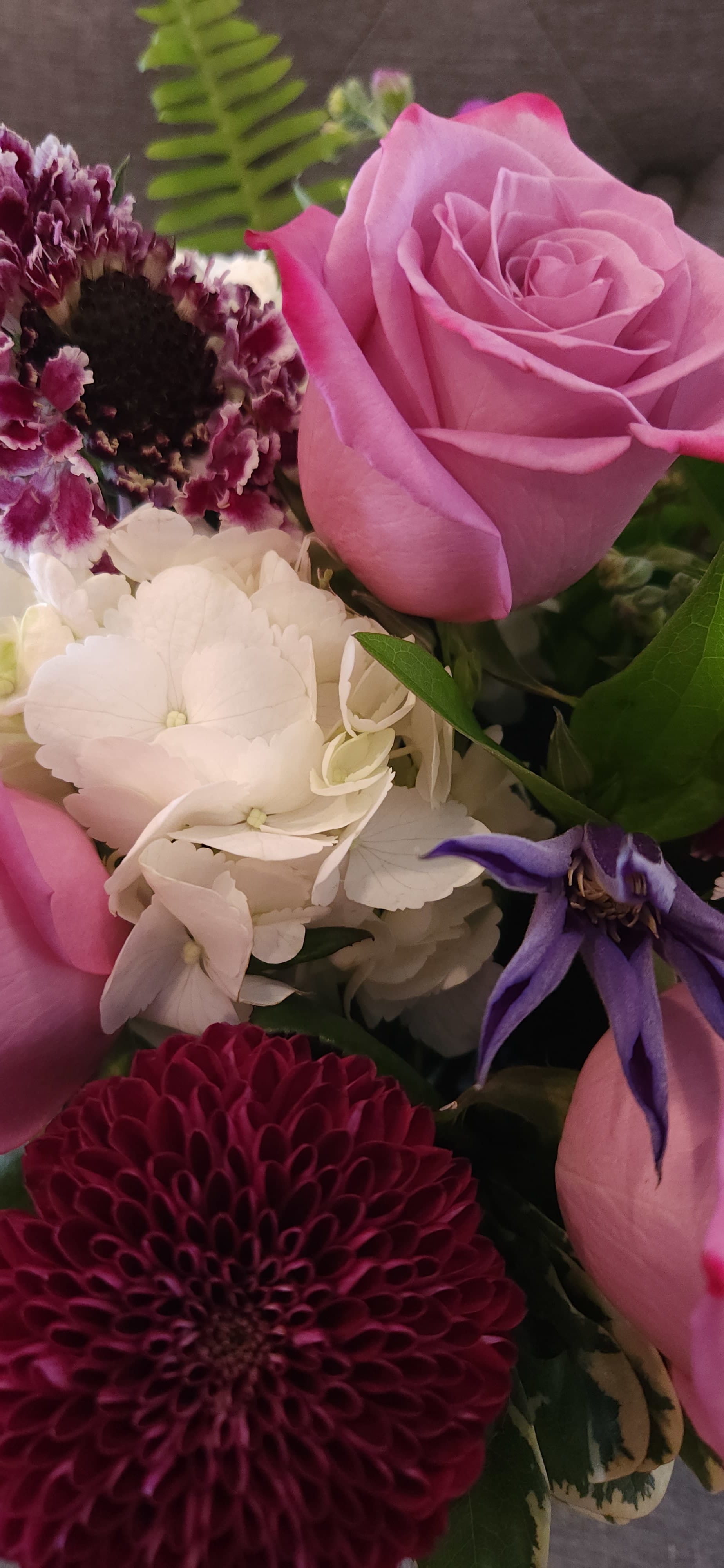 Exquisite Lavender and Purple Palette Flower Bouquet
