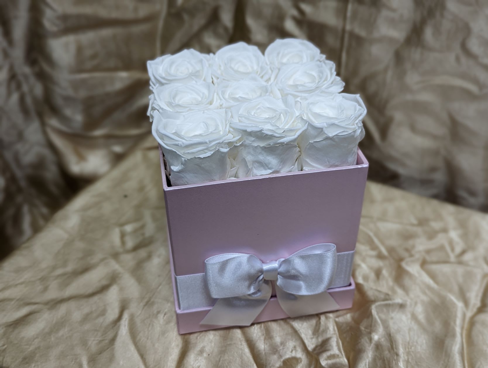 Pretty in White Flower Bouquet