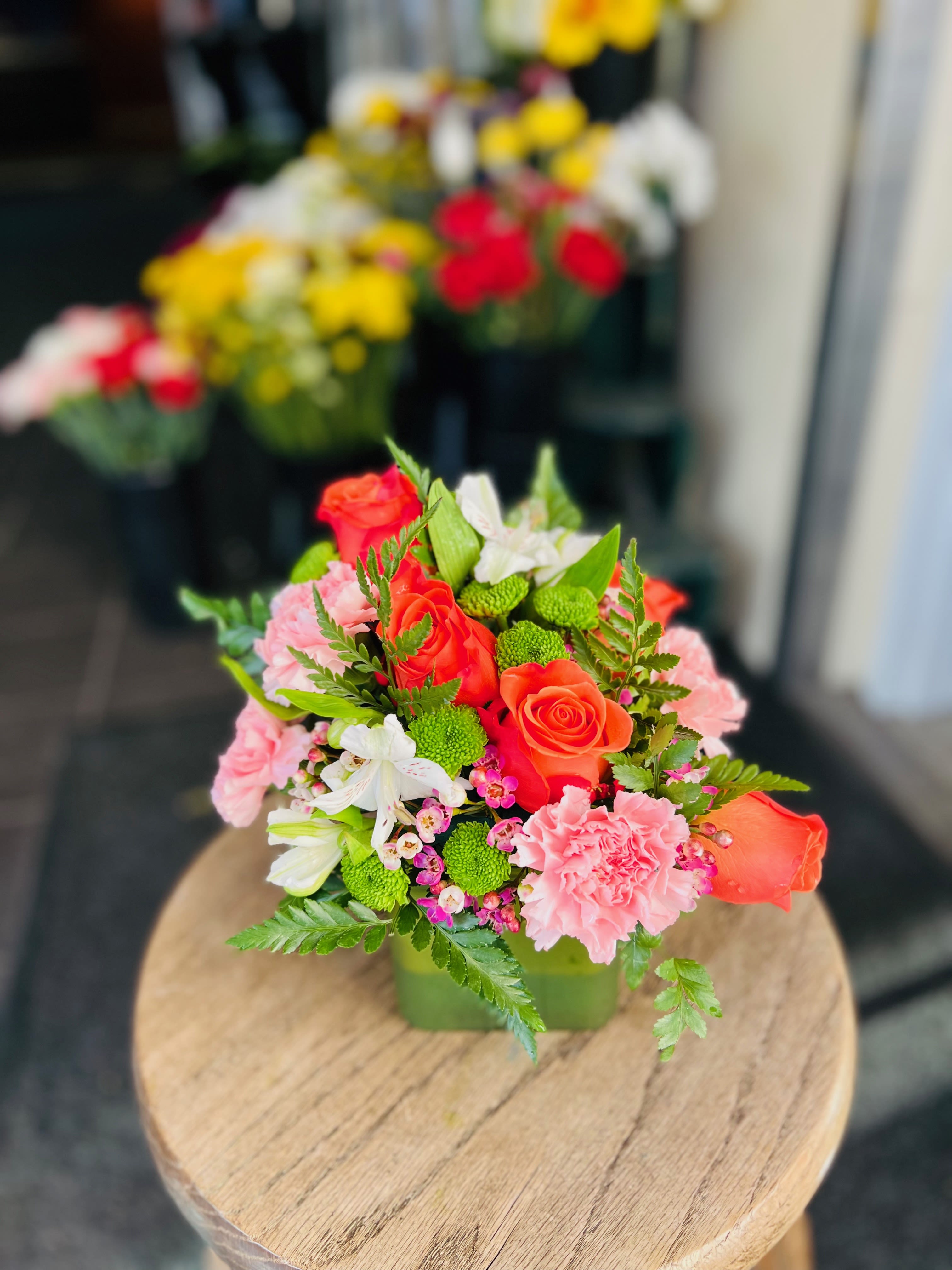 sunset burst Flower Bouquet