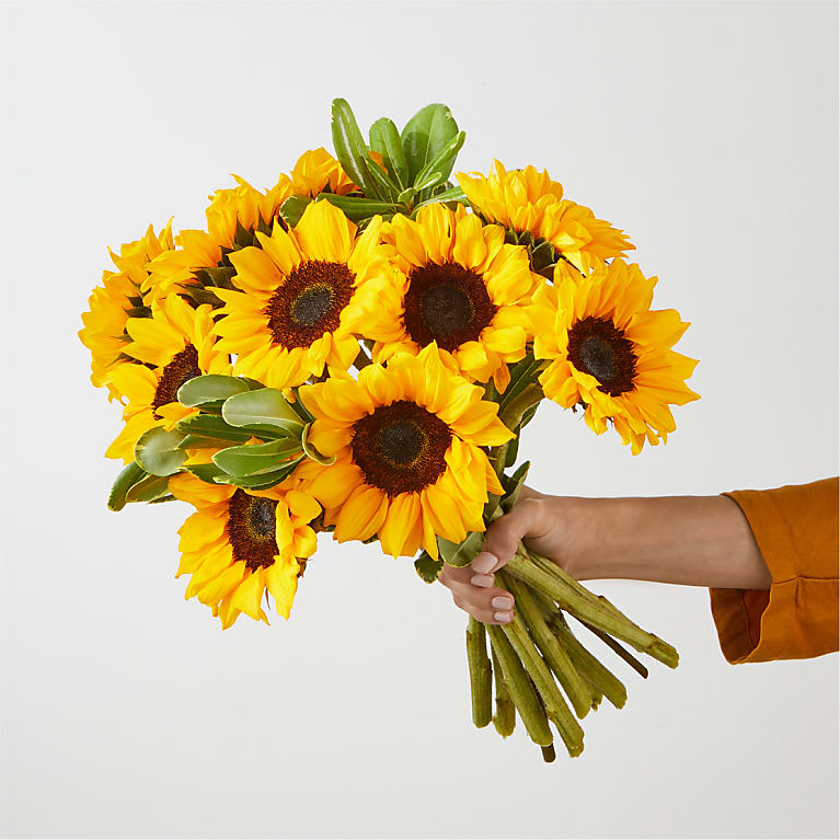 Honey Bee Sunflower Bouquet