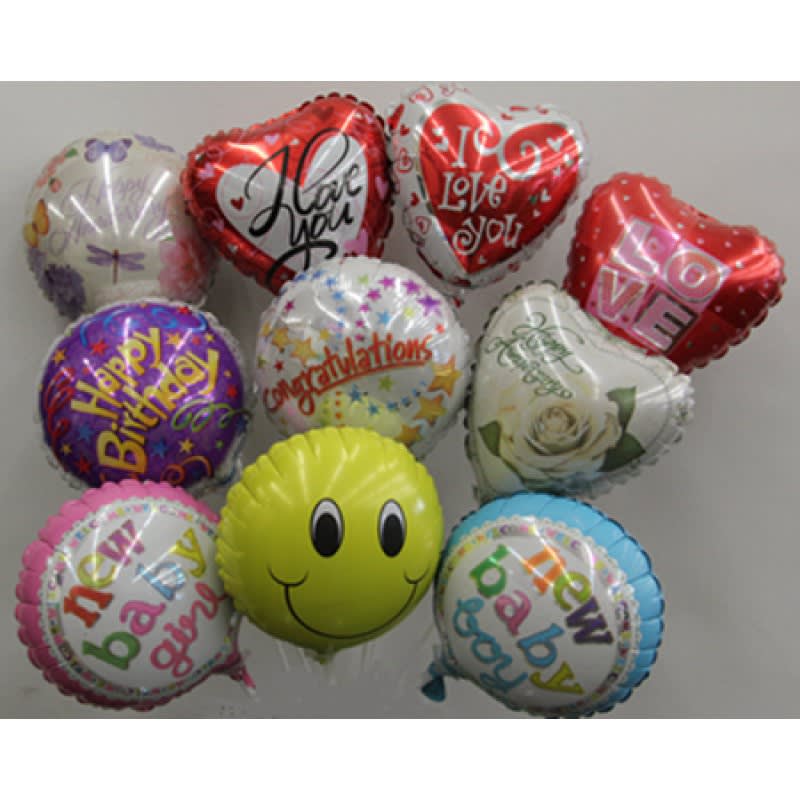 9" Mylar Balloons  EBF-70