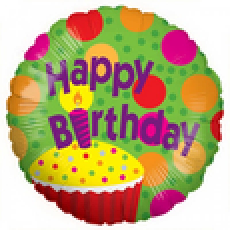 Happy Birthday! 18" Mylar Balloon - EBF-82