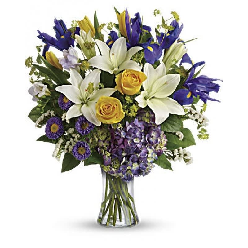 Floral Spring Iris Bouquet EBF-17 Flower Bouquet