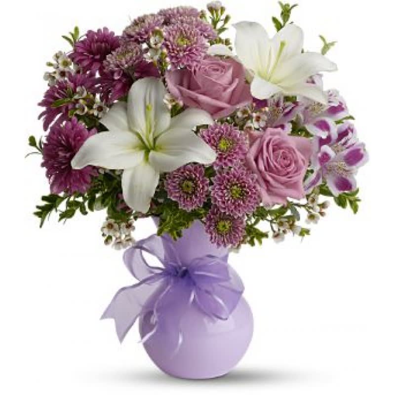 Precious In Purple EBF-58 Flower Bouquet