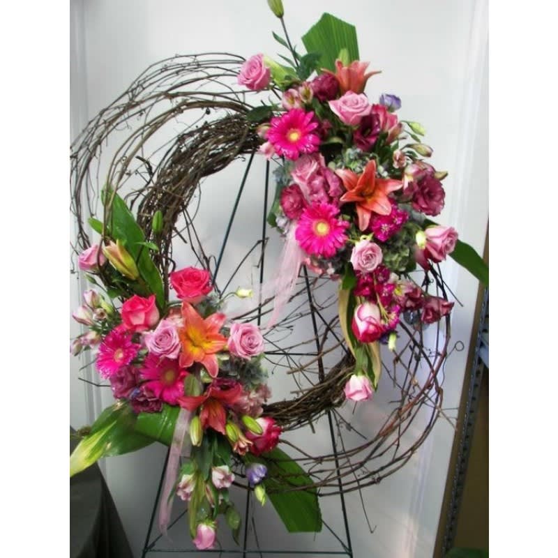 Garden Wreath  EBF-204
