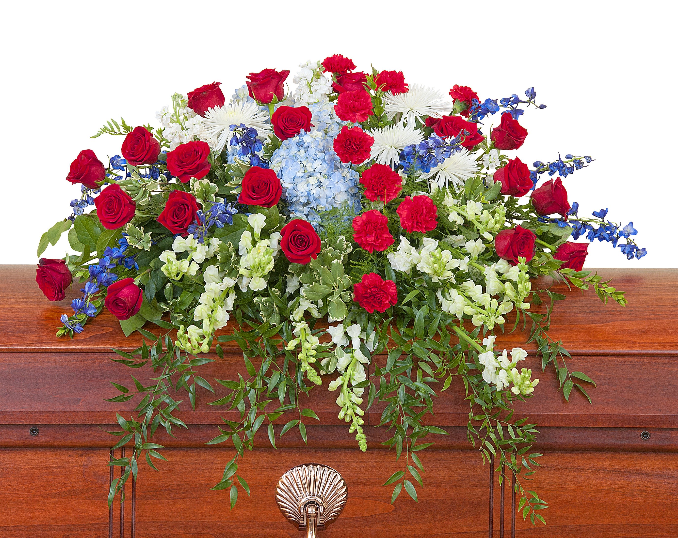 Honor Casket Spray Flower Bouquet