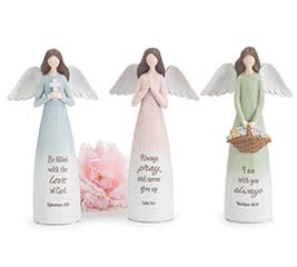 Religious Message Angels Flower Bouquet