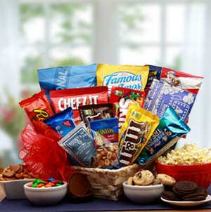 Favorite Snacks Gift Basket