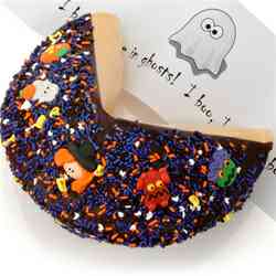 Giant Halloween Fortune Cookie Flower Bouquet