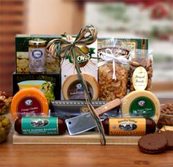 Ultimate Gourmet Nut & Sausage Board