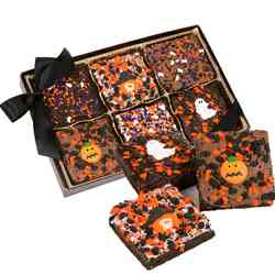 Halloween Brownies Assortment Flower Bouquet
