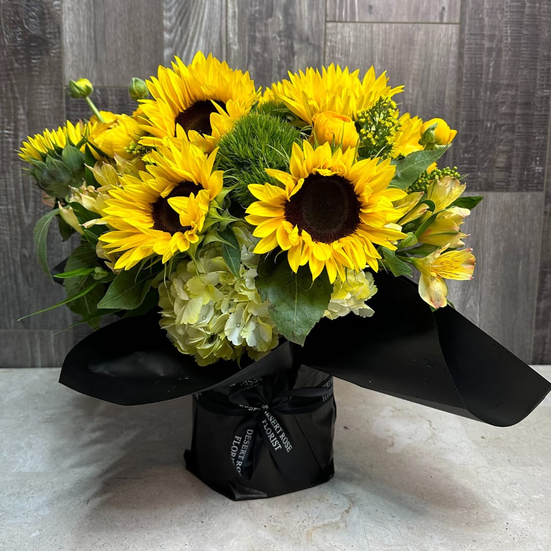 Springtime Sunflowers