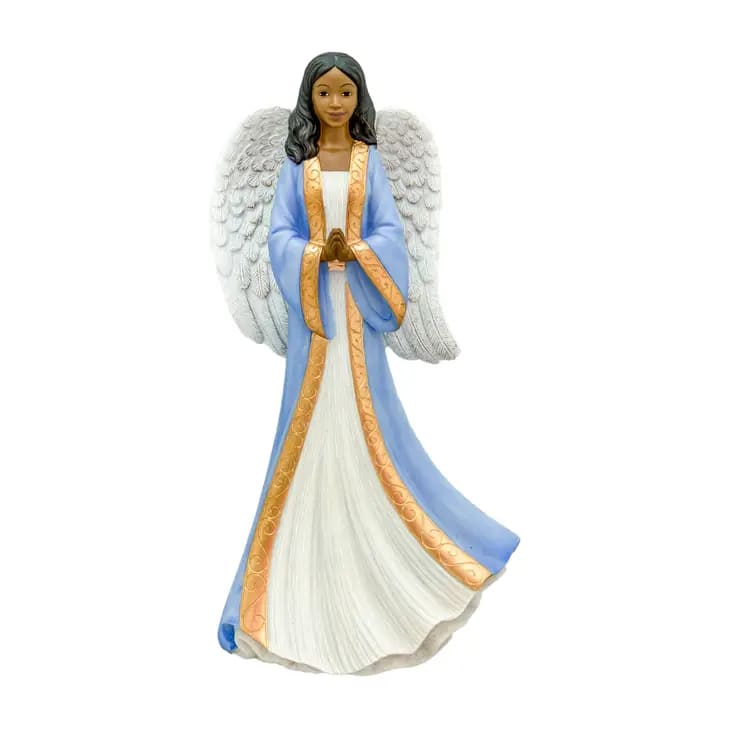 Humble Prayer Angel in Blue