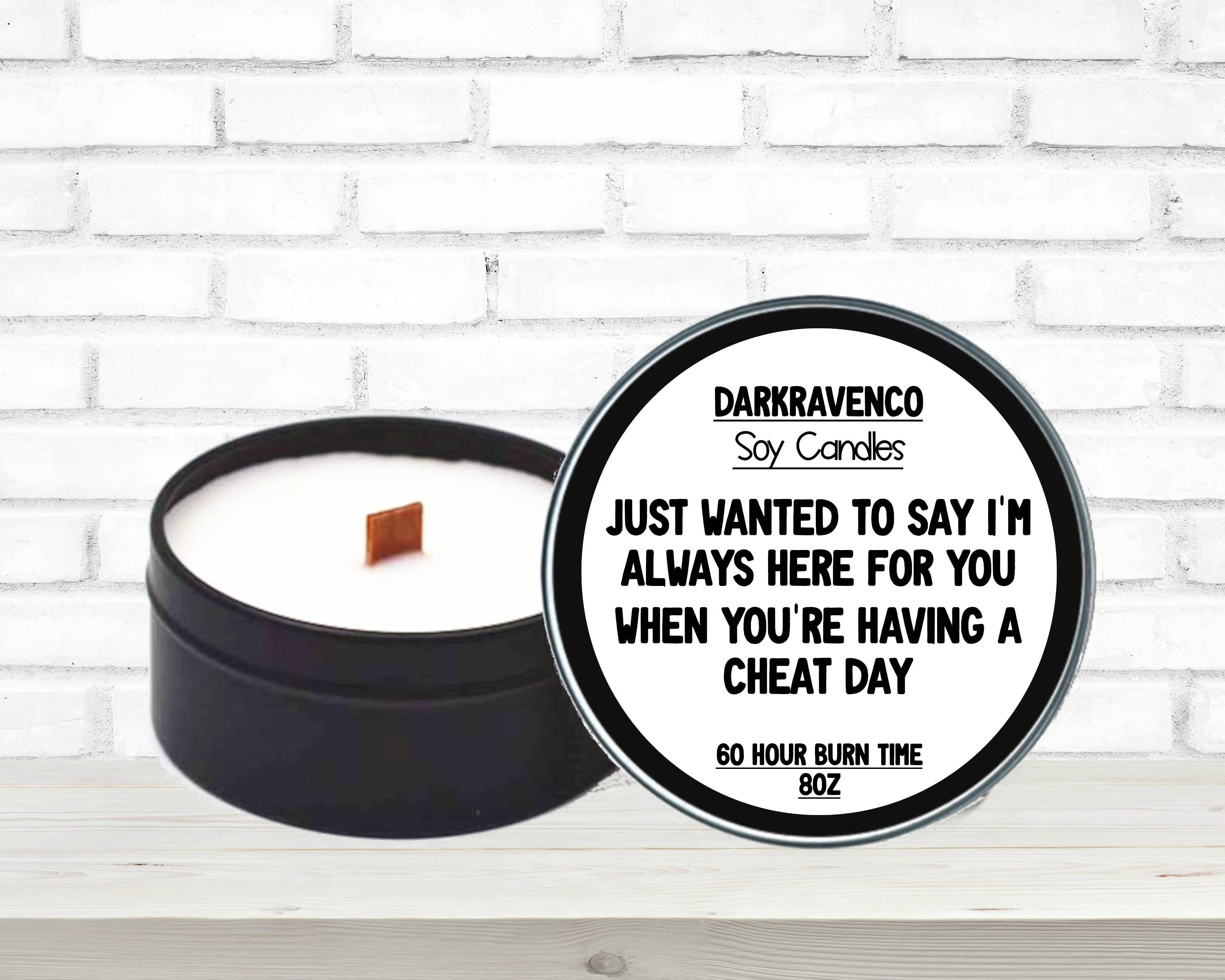 DR Cheat Day Cinnamon Bun Candle Flower Bouquet