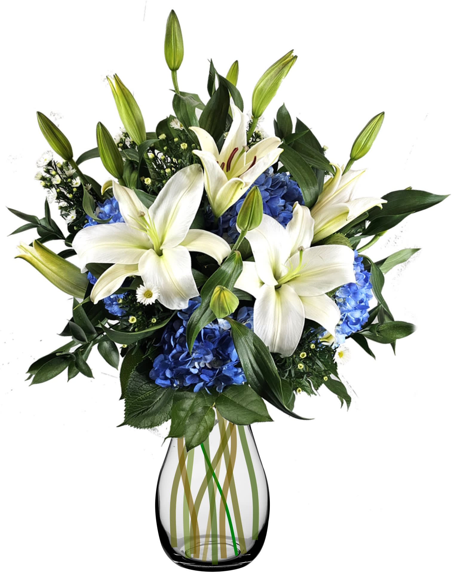 Bluetiful Flower Bouquet
