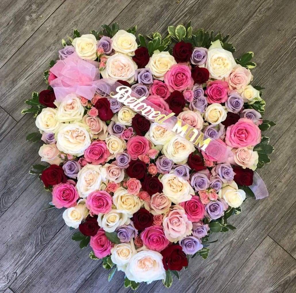 Blushing Memories Heart