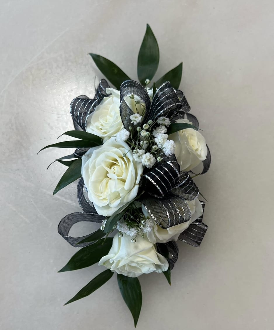 Prom Spray Rose Wrist Corsage