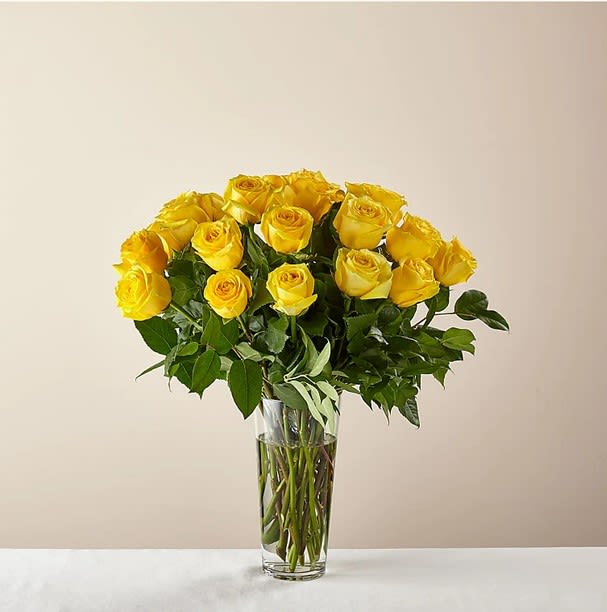 Yellow Roses - From Flower Bouquet