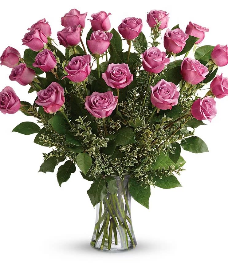 lavender Roses - From Flower Bouquet