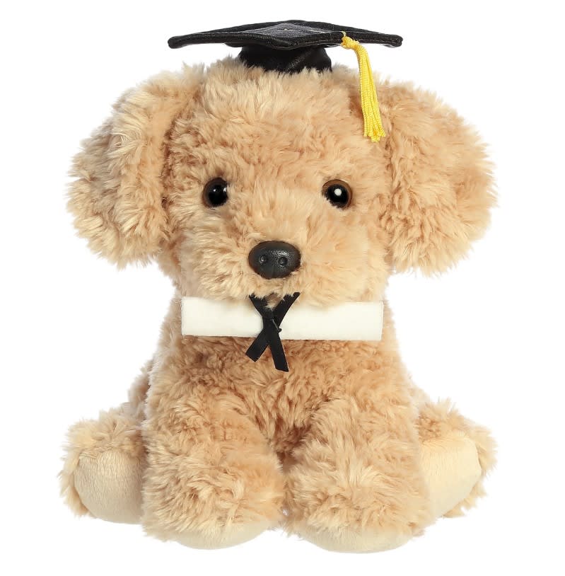 Graduation - 8.5" Pup Sandra Pup 002 Flower Bouquet