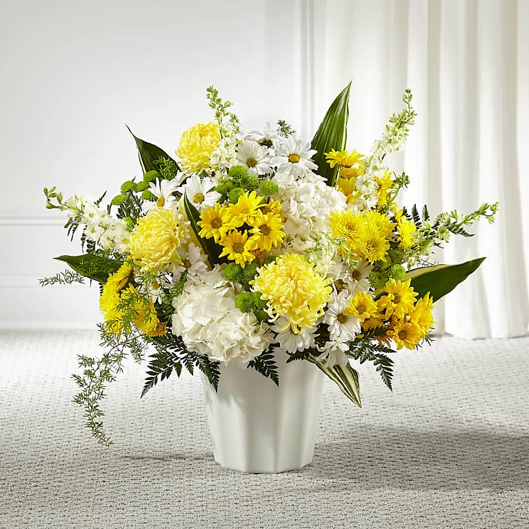 Unity & Grace Floor Basket Flower Bouquet
