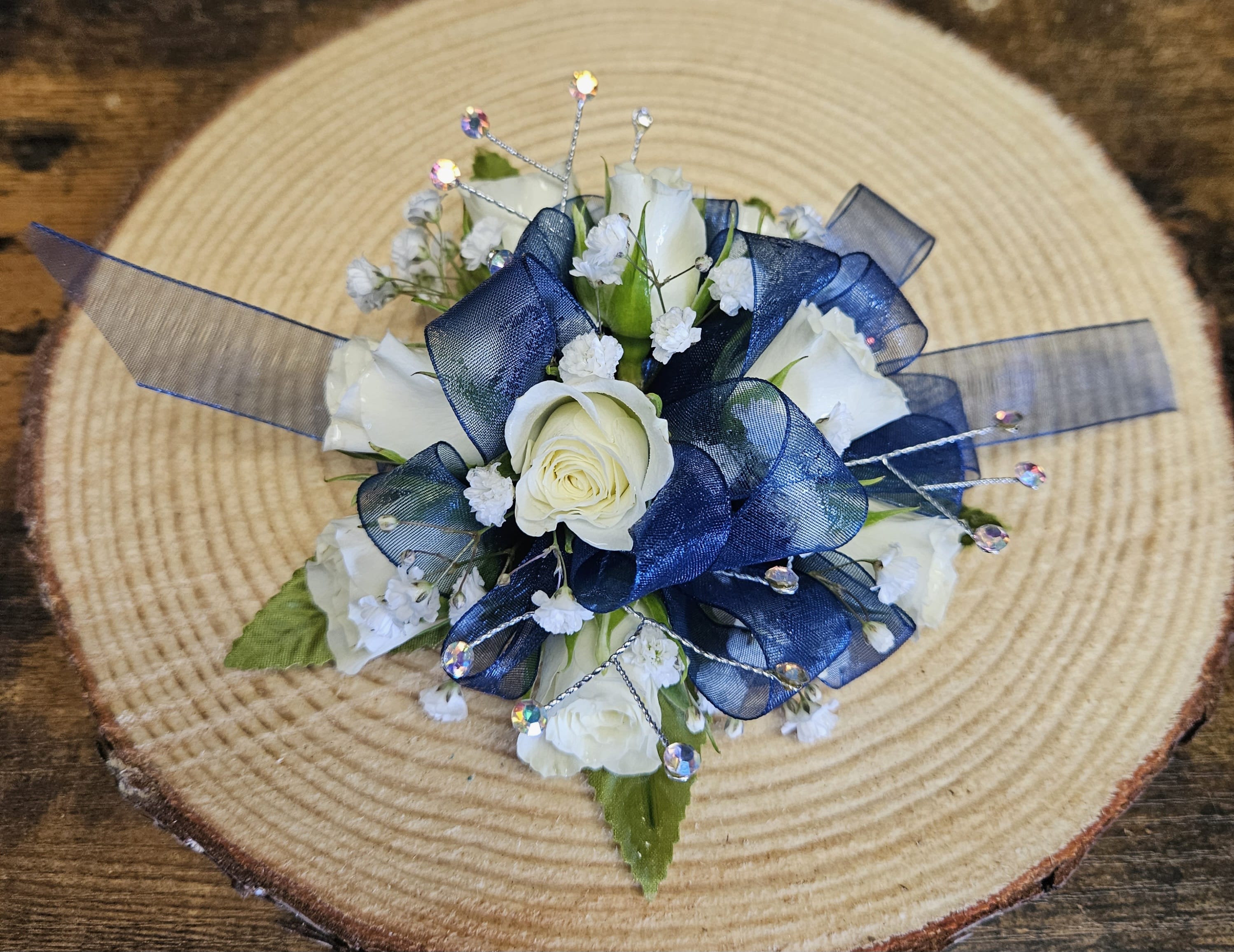 Touch of Sparkle Wrist Corsage