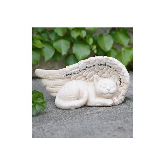 Small Sleeping Cat In Wing